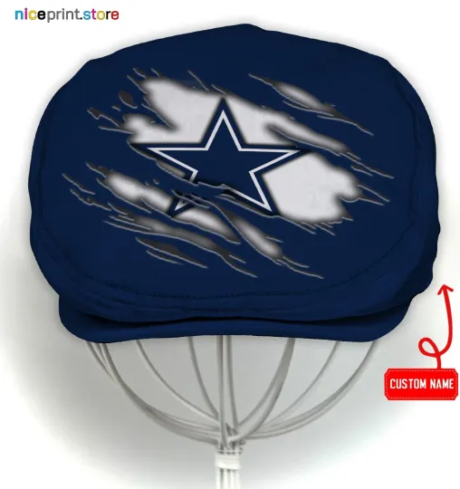 Discover Dalla*s Team Cowboy*s Jeff Cap Newsboy Cap Flat Golf Driving Hat for Men22