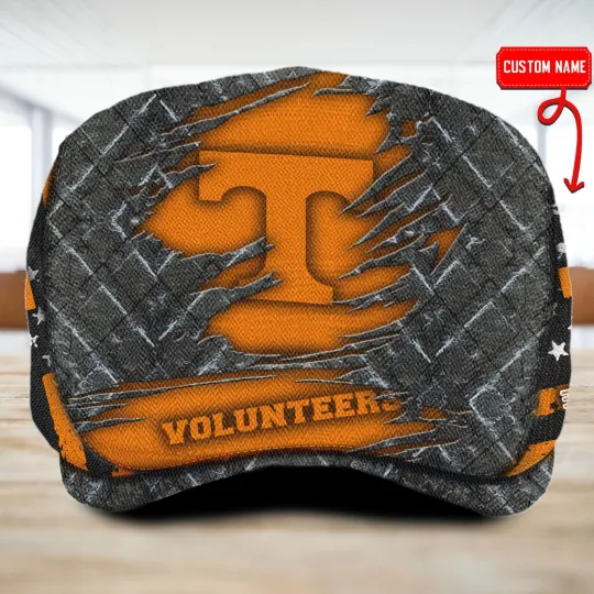 Discover Tennessee Team Volunteer*s Jeff Cap NCAA Golf Cap NCAA Driving Cap Newsboy Cap