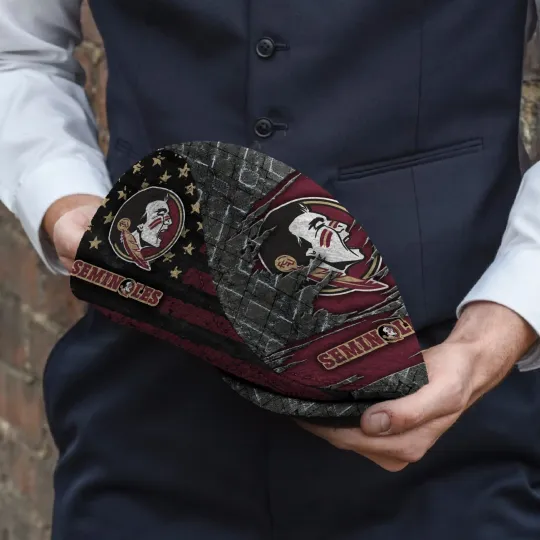 Discover Florida*State Team Seminoles Jeff Cap NCAA Golf Cap NCAA Driving Cap Newsboy Cap