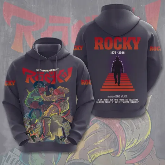 Discover Rocky Balboa 50th Anniversary 3D Apparel –  9443