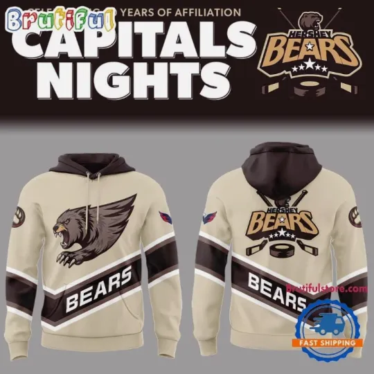 Discover Hershey Bear x Celebrating 20 Years Night 2025 Hoodie 3D Gift For Valentine