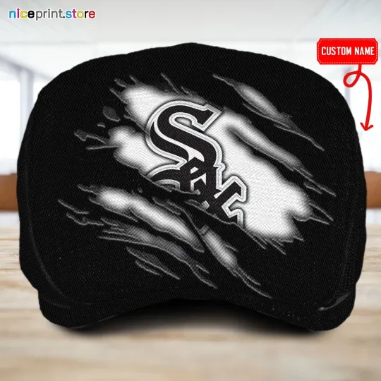 Discover Chicago White Sox Jeff Cap Driving Golf Flat Cap
