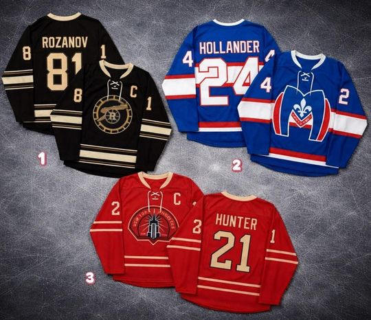 Discover Rozanov Hollander Hockey Jersey, Heated Rivalry Inspired Jersey, Unisex Ice Hockey Fan Gift