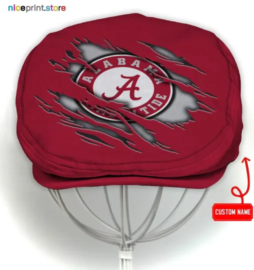 Discover Albm Crimson Tide Jeff Cap Newsboy Flat Golf Driving Hat for Men