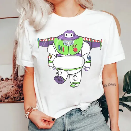 Discover Disney Baymax Lightyear T-Shirt, Gift For Friends