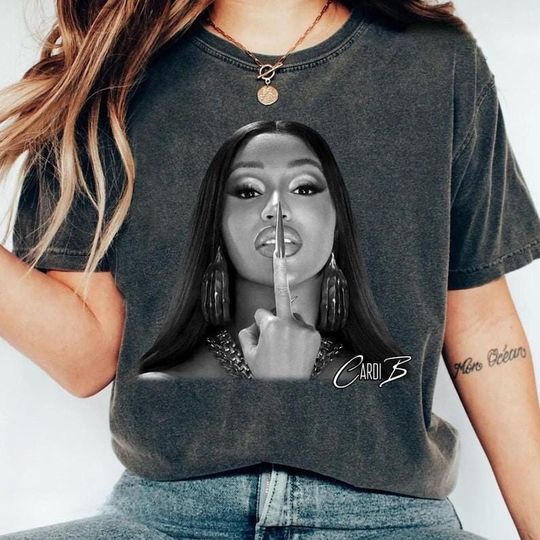 Discover Vintage Cardi B Little Miss Drama Tour T-Shirt, Retro Cardi B Concert Tee, Am I The Drama Fan Shirt