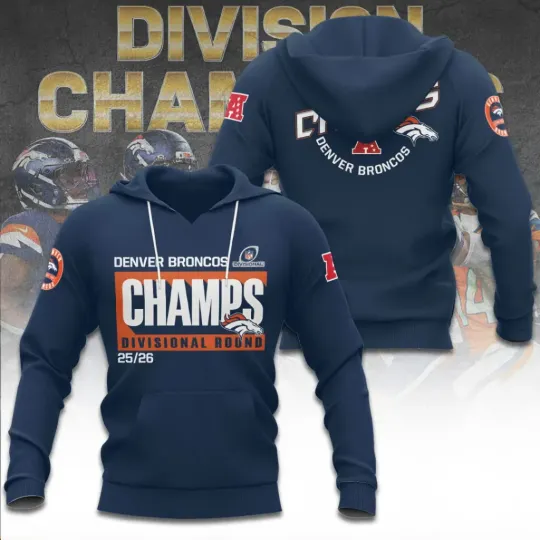 Broncos 3D Hoodie