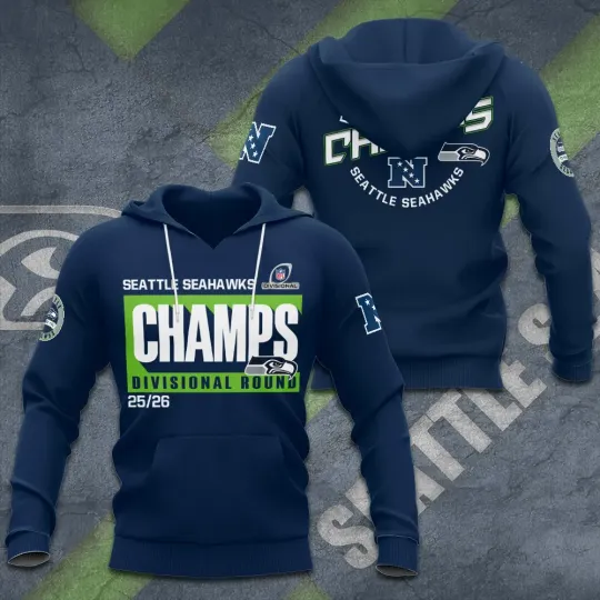 Seahawks 3D Hoodie