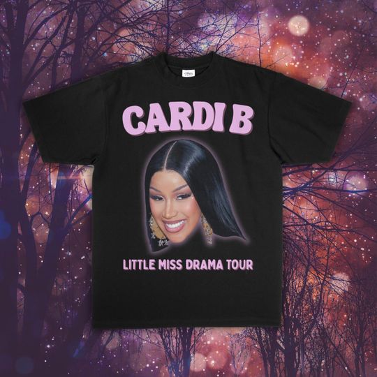 Discover Cardi B Little Miss Drama Tour 2026 Inspired Shirt
