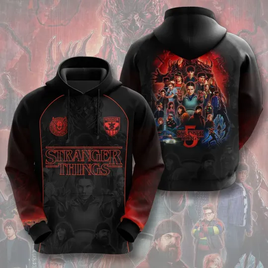 Stranger Things 3D Hoodie