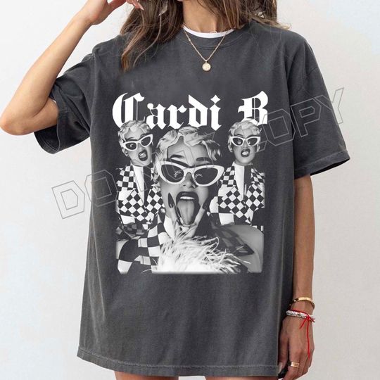 Discover Comfort Colors Cardi B Little Miss Drama Tour 2026 tee Tour shirt