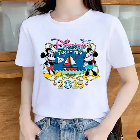 Discover Disney Happy Minnie T-Shirt, Gift For Friends