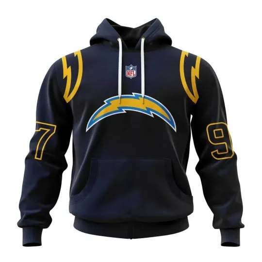 Discover Personalized Los Angeles Football Chargerss Team Hoodie Unisex Adult Gift