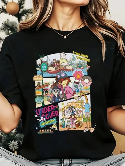 Discover Disney Undercover Mission Adventure Fun T-Shirt, Gift For Friends