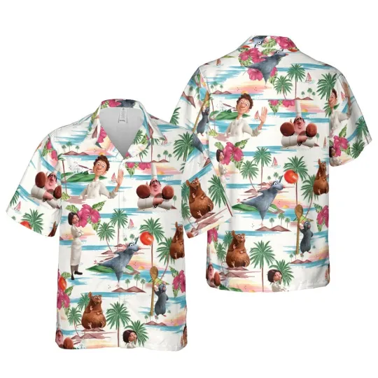Disney Ratatouille Hawaiian Shirt Button Down Shirt