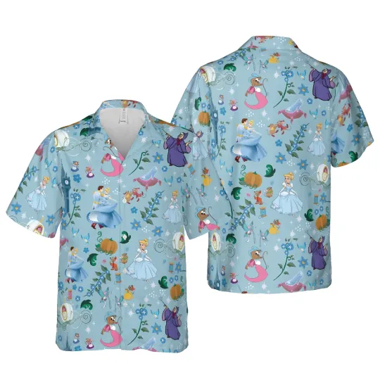 Discover Cinde Hawaiian Shirt Button Down Shirt
