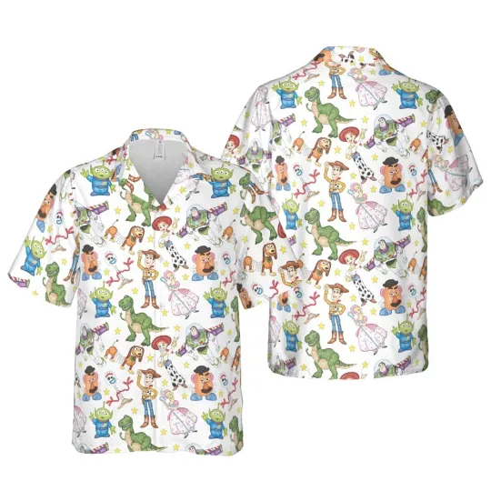 Discover Toy Story Hawaiian Shirt Button Down Shirt