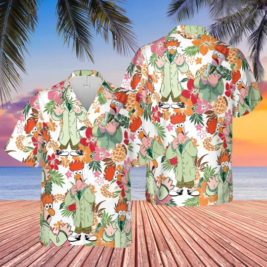 Discover The Muppet Show Beaker Hawaiian Shirt Button Down Shirt
