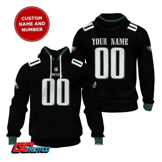 Discover Personalized Philadelphia Football Eagless Team Hoodie