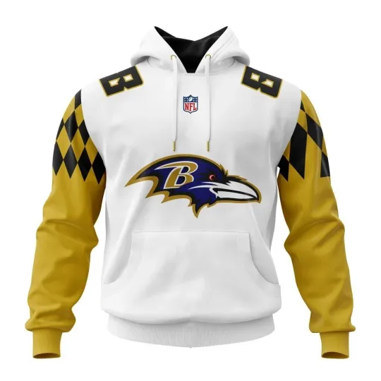 Discover Personalized Baltimore Football Ravenss Team Hoodie Unisex Adult Gift