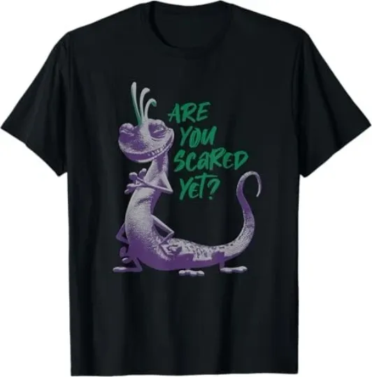 Discover Disney Monsters, Inc. Randall Are You Scared Yet Black T-Shirt