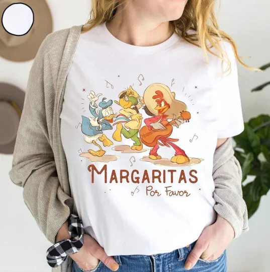 Discover Disney Margarita Margaritas Por Favor White T-Shirt Unisex