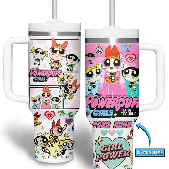 Discover Superhero Cartoon Character Inspired Custom Tumbler with Handle