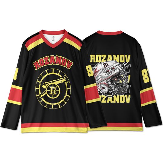 Discover Custom Rozanov Hockey Jersey, Disney Hockey Jersey, Hockey Fan Lover Gift, Hockey Team Outfit