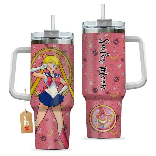 Discover Magical Girl Anime Tumbler With Handle