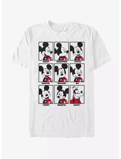 Discover Disney Mickey Mouse Mickey Mood T-Shirt, Gift For Friends