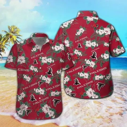 Discover Short Sleeve Atlanta Hawaiian Shirt Tropical Button Up