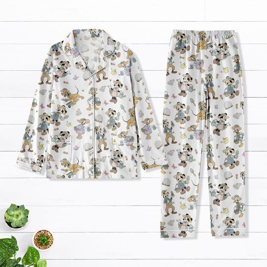 Discover Disney Epcot International Flower and Garden Festival 2026 Pajama, Mickey And Friends Figment Orange Bird Gardener, WDW Family Trip