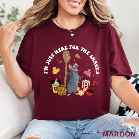 Discover Dissney Funny Ratatouille Chef T-Shirt Men Women Unisex6