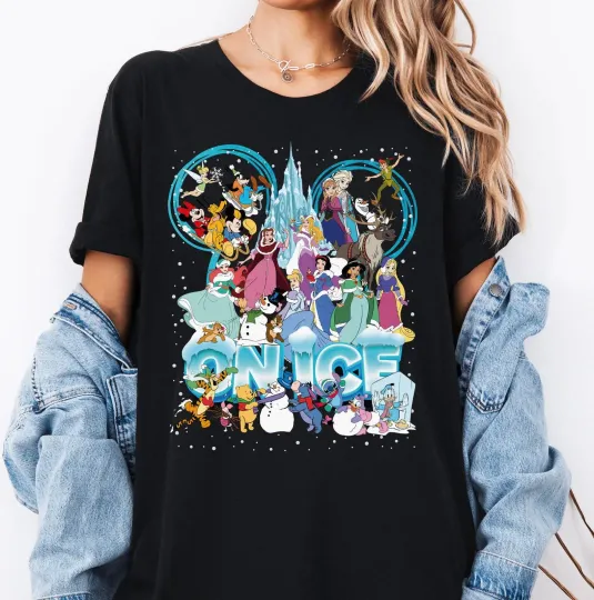 Discover Disney On Ice T-Shirt with Disney Characters for Vacation