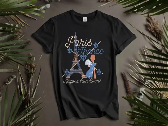 Discover Disney Pixar Ratatouille Remy Paris T-shirt