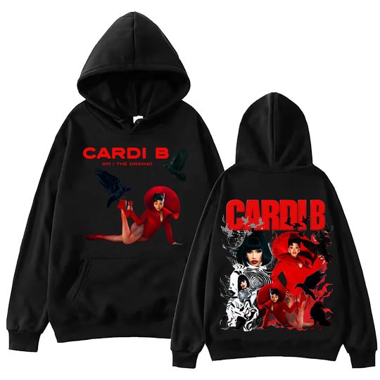 Discover New Album Cardi B Am I The Drama Hoodie Man Woman