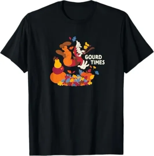 Discover Disney Mickey & Friends Goofy Gourd Times In The Fall T-Shirt S - 5XL