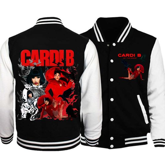 Cardi B Am I The Drama Baseball Jacket