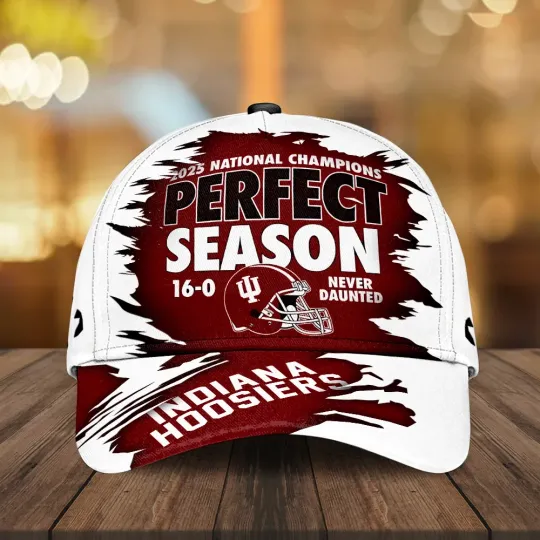 Discover Hoosiers Football 2025 National Champions Classic Cap