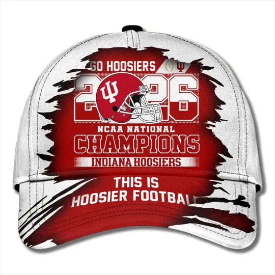 Discover Indiana Hoosier National Champions 2026 Classic Cap Hat