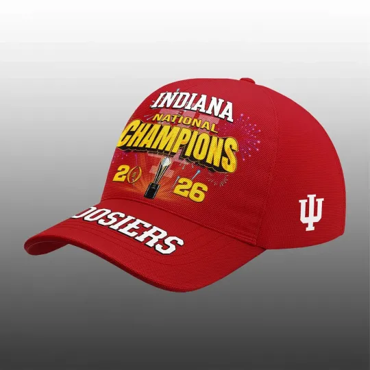 Discover Indiana Hoosier National Champions 2026 Classic Cap Hat