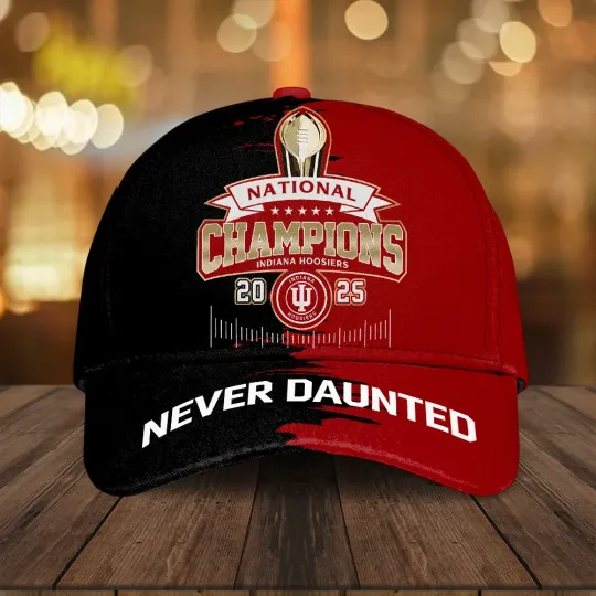Discover Hoosiers Football 2025 National Champions Classic Cap