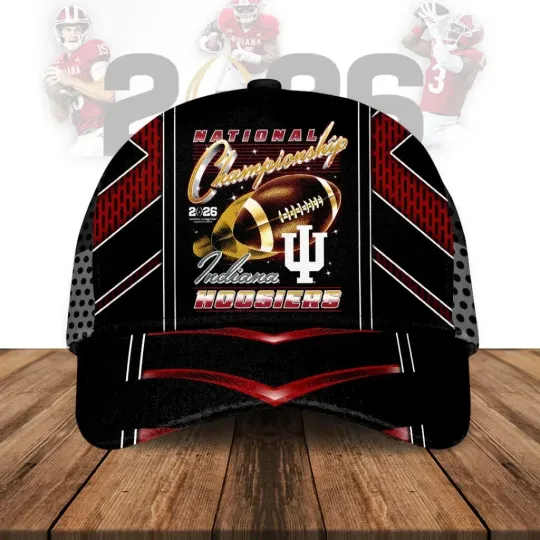 Discover Indiana Football 2026 National Championship Classic Cap Hat