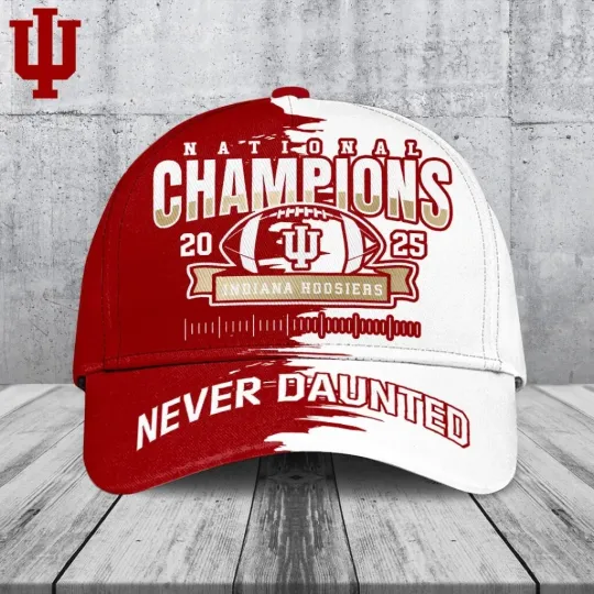 Discover Indiana Football 2025 National Champions Classic Cap