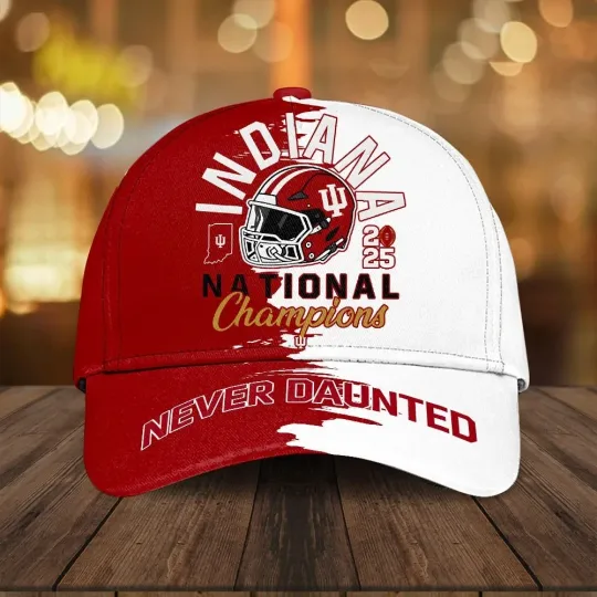 Discover Indiana Football 2025 National Champions Classic Cap