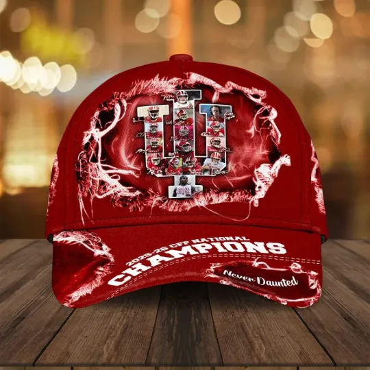 Discover Hoosiers Football 2025 Big Ten Champions Classic Cap