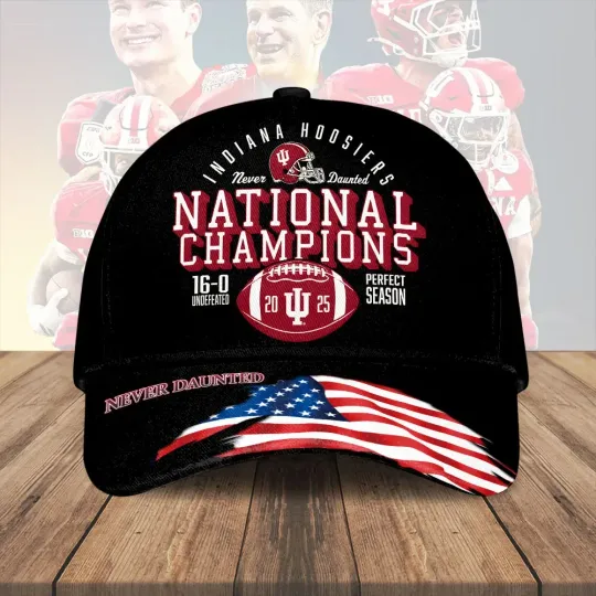 Discover Hoosiers Football 2026 National Champions Classic Cap