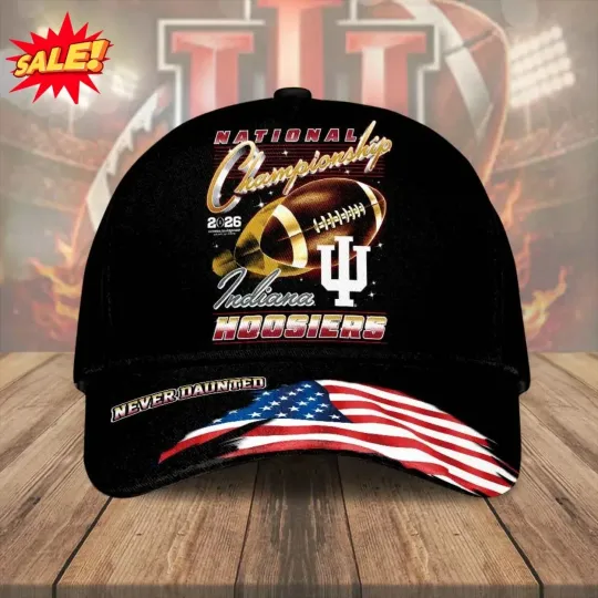 Discover Indiana Hosiers Football 2026 National Championship Classic Cap