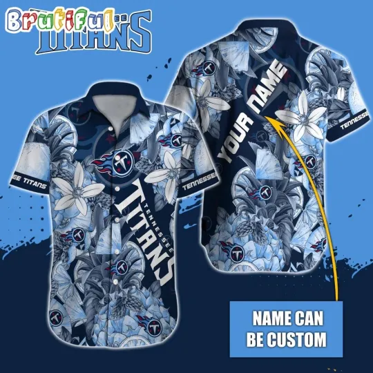 Discover Personalized football Tennessee Hawaiian Shirt Special Tropical Fruit