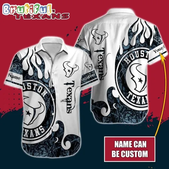 Discover Personalized football Houston Hawaiian Shirt Special Realtree Hunting